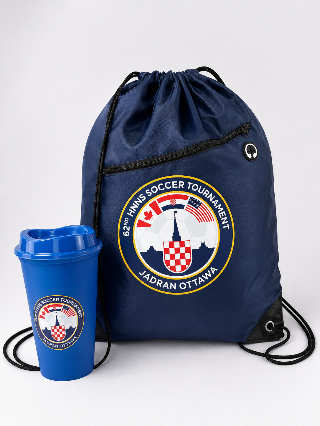 Turnir 62 - Drawstring bag + Cup combo