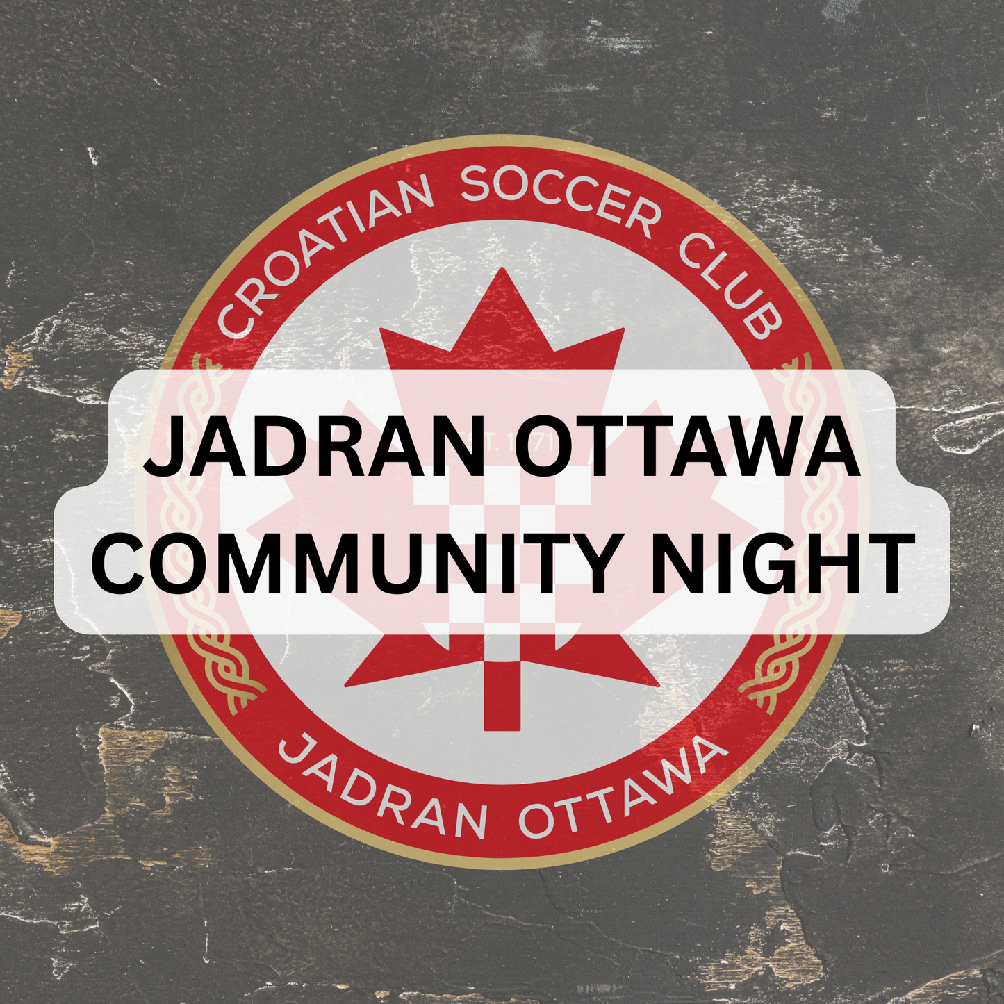 Jadran Ottawa - Community Banquet